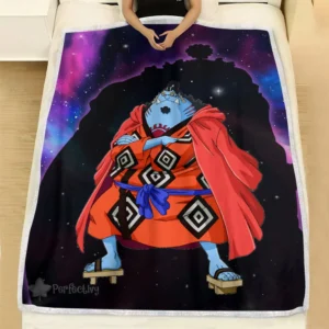 Jinbe Blanket Fleece Galaxy One Piece Anime Room