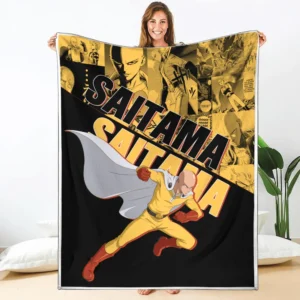 Saitama Blanket Custom One Punch Man Anime