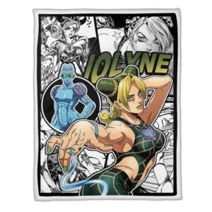Jolyne Cujoh Blanket Fleece Custom JJBA Anime