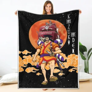 Kozuki Oden Blanket Moon Style Custom One Piece Anime