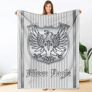 Sliver Eagle Magic Knights Blanket Custom Black Clover Anime