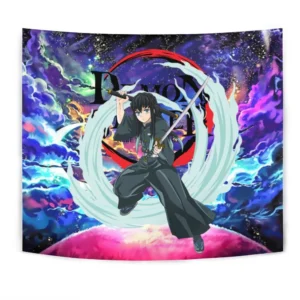 Muichiro Tokito Tapestry Custom Galaxy Anime Wall Decor