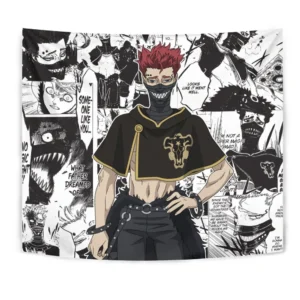 Ideale Zora Tapestry Custom Black Clover Anime Manga Room Wall Decor