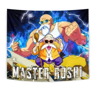 Dragon Ball Master Roshi Tapestry Custom Anime Home Decor