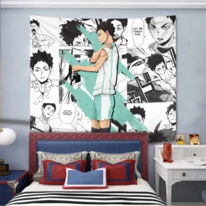 Hajime Iwaizumi Tapestry Custom Haikyuu Manga Anime Wall Decor