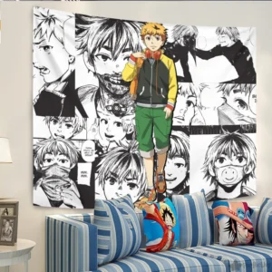 Hideyoshi Tapestry Custom Tokyo Ghoul Manga Anime Wall Decor