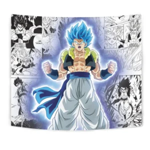 Dragon Ball Gogeta Tapestry Custom Anime Manga Wall Decor