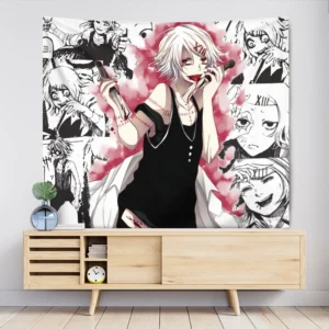 Juuzou Suzuya Tapestry Custom Tokyo Ghoul Manga Anime Wall Decor