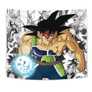 Dragon Ball Bardock Tapestry Custom Anime Manga Wall Decor