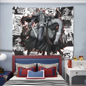 The Skull Knight Tapestry Custom Berserk Manga Anime Wall Decor