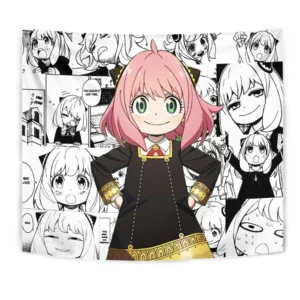 Anya Forger Tapestry Custom Anime Manga Room Wall Decor