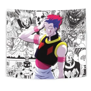 Hisoka Morow Tapestry Custom Anime Mix Manga Wall Decor
