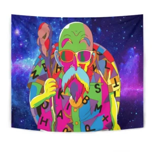 Dragon Ball Master Roshi Tapestry Custom Anime Wall Decor