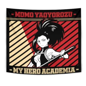 Momo Yaoyorozu Tapestry Custom Anime Home Decor
