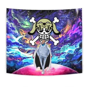 Monkey D. Garp Tapestry Custom Anime Wall Decor
