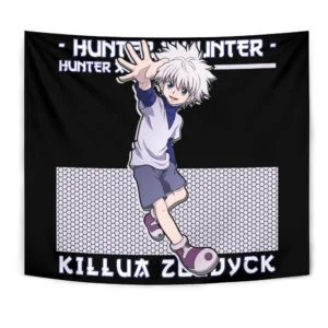 Killua Zoldyck Tapestry Custom Anime Home Decor