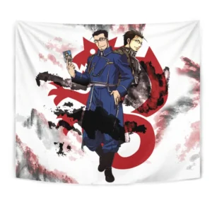 Maes Hughes Tapestry Custom Fullmetal Alchemist Anime Home Decor