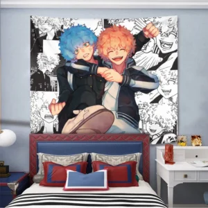 Nahoya Kawata x Souya Kawata Tapestry Custom Tokyo Revengers Manga Anime Wall Decor