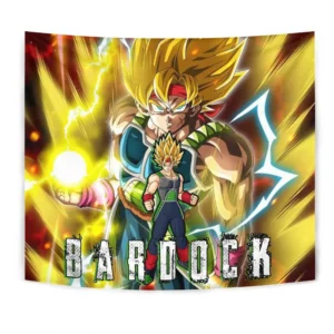 Dragon Ball Bardock Tapestry Custom Anime Home Decor