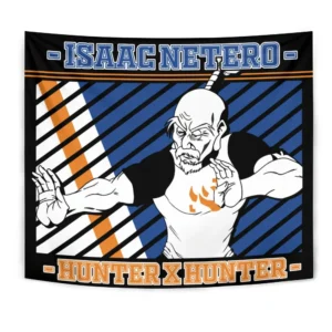 Isaac Netero Tapestry Custom Anime Bedroom Living Room Home Decoration
