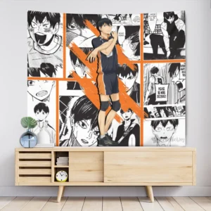 Tobio Kageyama Tapestry Custom Haikyuu Manga Anime Wall Decor
