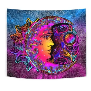 Galaxy Mandala Moon Tapestry Custom Home Decor Art Living BedWall Decoration