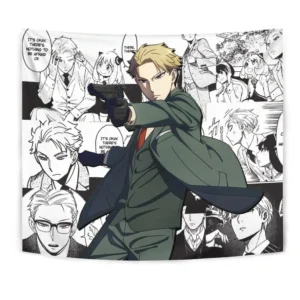 Loid Forger Tapestry Custom Anime Manga Room Wall Decor