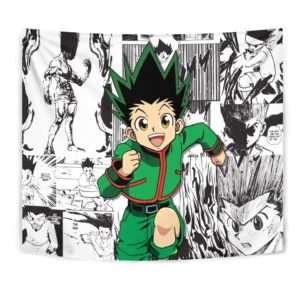 Gon Freecss Tapestry Custom Anime Mix Manga Wall Decor