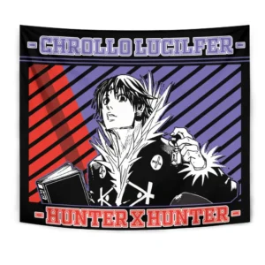 Chrollo Lucilfer Tapestry Custom Anime Bedroom Living Room Home Decoration