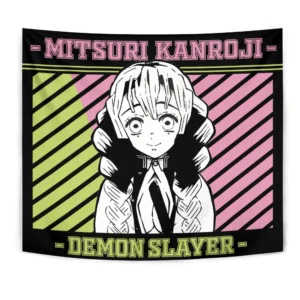 Mitsuri Kanroji Tapestry Custom Anime Home Decor
