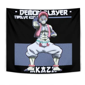 Akaza Tapestry Custom Anime Home Decor