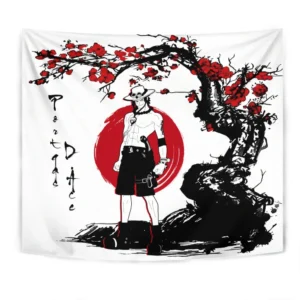 Portgas D. Ace Tapestry Custom Anime Bedroom Living Room Home Decoration