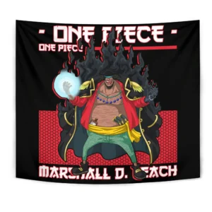 Marshall D. Teach Tapestry Custom Anime Home Decor