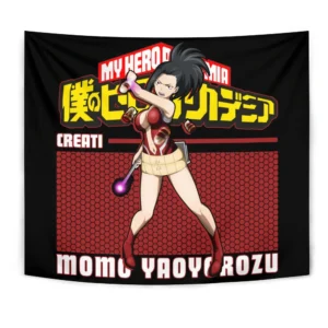 Momo Yaoyorozu Tapestry Custom Anime Home Decor