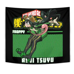 Asui Tsuyu Tapestry Custom Anime Home Decor