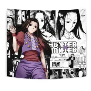 Illumi Zoldyck Tapestry Custom Anime mix Manga Home Room Wall Decor