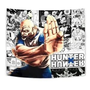 Isaac Netero Tapestry Custom Anime mix Manga Home Room Wall Decor