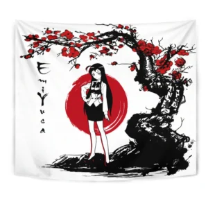 Emi Yusa Tapestry Custom Japan Style The Devil is a Part-Timer! Anime Home Decor