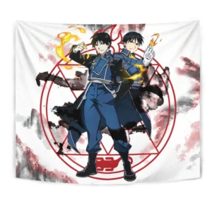 Roy Mustang Tapestry Custom Fullmetal Alchemist Anime Home Decor
