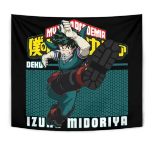 Izuku Midoriya Tapestry Custom Anime Home Decor
