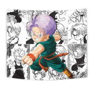 Dragon Ball Trunks Tapestry Custom Anime Manga Wall Decor