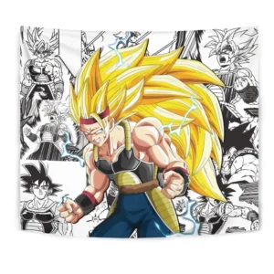 Dragon Ball Bardock SSJ3 Tapestry Custom Anime Manga Wall Decor