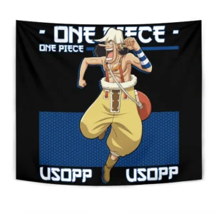 Usopp Tapestry Custom Anime Wall Decor
