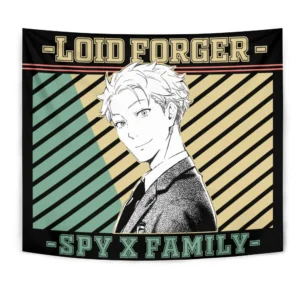 Loid Forger Tapestry Custom Anime Room Wall Decor