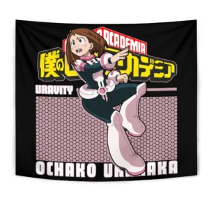 Ochako Uraraka Tapestry Custom Anime Wall Decor