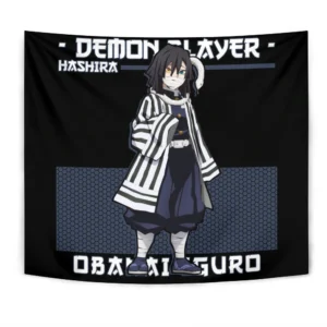 Obanai Iguro Tapestry Custom Anime Wall Decor