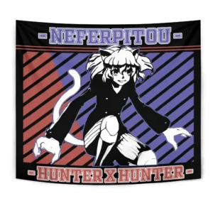 Neferpitou Tapestry Custom Anime Bedroom Living Room Home Decoration