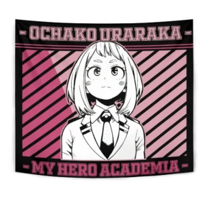 Ochako Uraraka Tapestry Custom Anime Home Decor