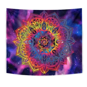 Psychedelic Mandala Tapestry Custom Mandala Home Decor