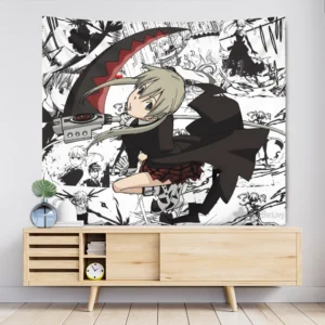 Maka Albarn Tapestry Custom Soul Eater Manga Anime Wall Decor